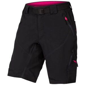 Endura Women's Hummver Black/Pink Shorts with Liner Size XL